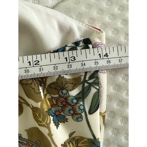 NWT Lulus Lilja Cream Floral Chiffon Maxi Dress Boho Cottage Feminine Women's XS - Picture 13 of 16